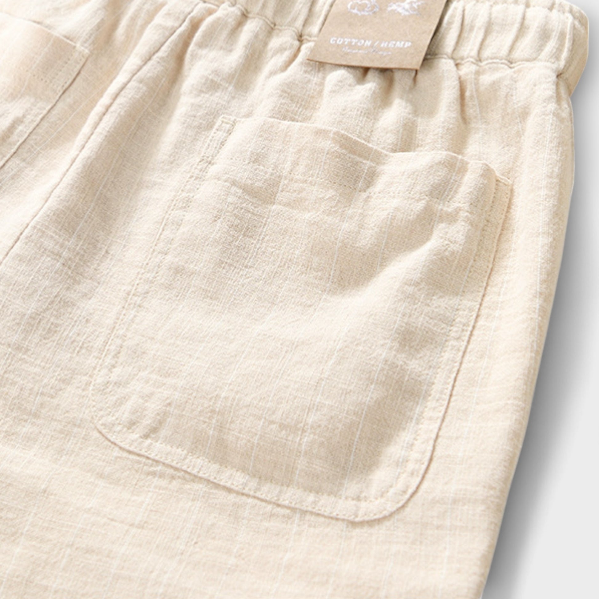 ONDEGGIO COTTON-HEMP SHORTS