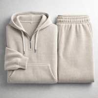 VERONA Waffle Knit Set, hood detail