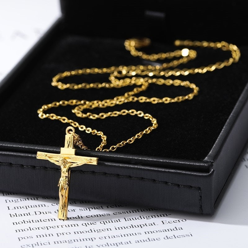 GUARDIAN STAINLESS CROSS CHAIN