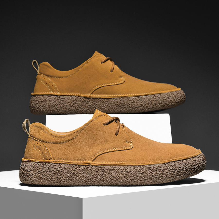 BERGAMO Suede Shoe, sole detail
