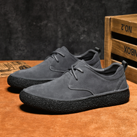 BERGAMO Suede Shoe, worn on foot