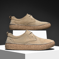 BERGAMO Suede Shoe, heel view
