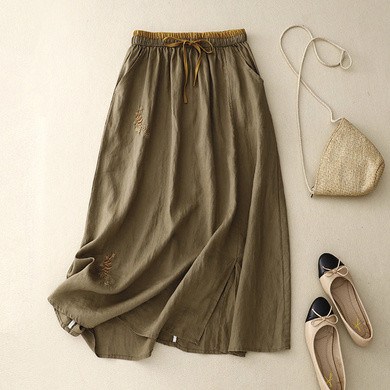 VITA BELLA LINEN SKIRT