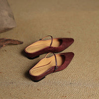 NICEA GENUINE LEATHER MULE