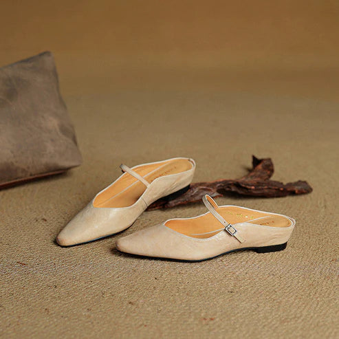 NICEA GENUINE LEATHER MULE