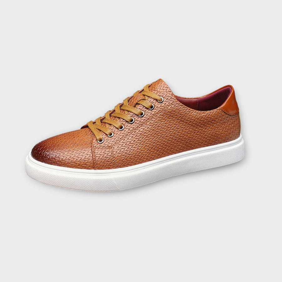 WILTON LEATHER SNEAKERS