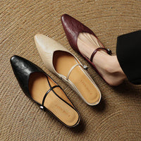 NICEA GENUINE LEATHER MULE