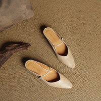 NICEA GENUINE LEATHER MULE