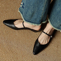 NICEA GENUINE LEATHER MULE
