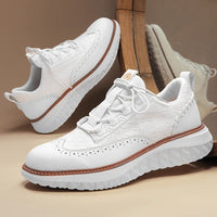 Lucca Leather Sneaker, angled view