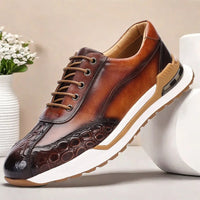 Modena Leather Sneaker, side profile
