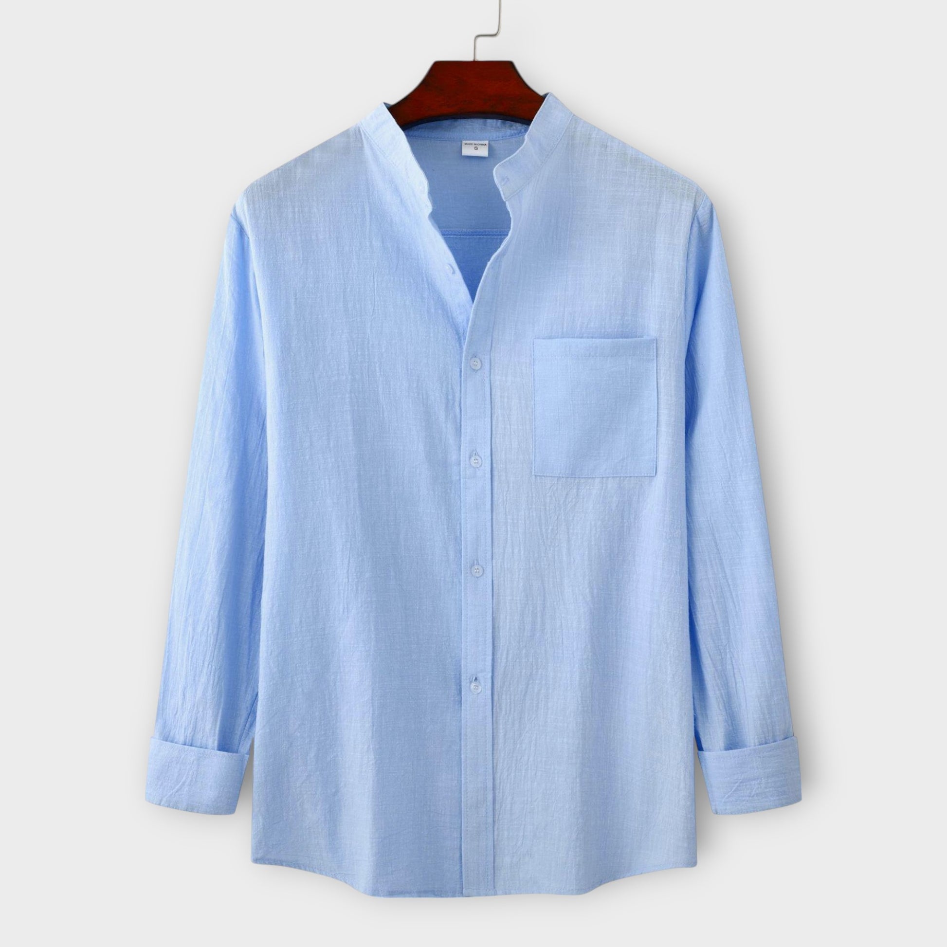 RIDGE COTTON-LINEN SHIRT