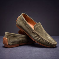 CAPRI SUEDE LOAFER, top view