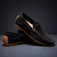 CAPRI SUEDE LOAFER, side angle