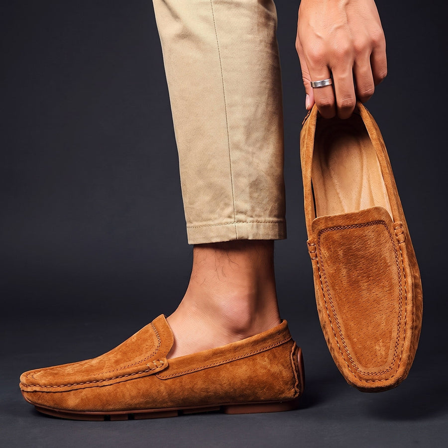 CAPRI SUEDE LOAFER, sole detail