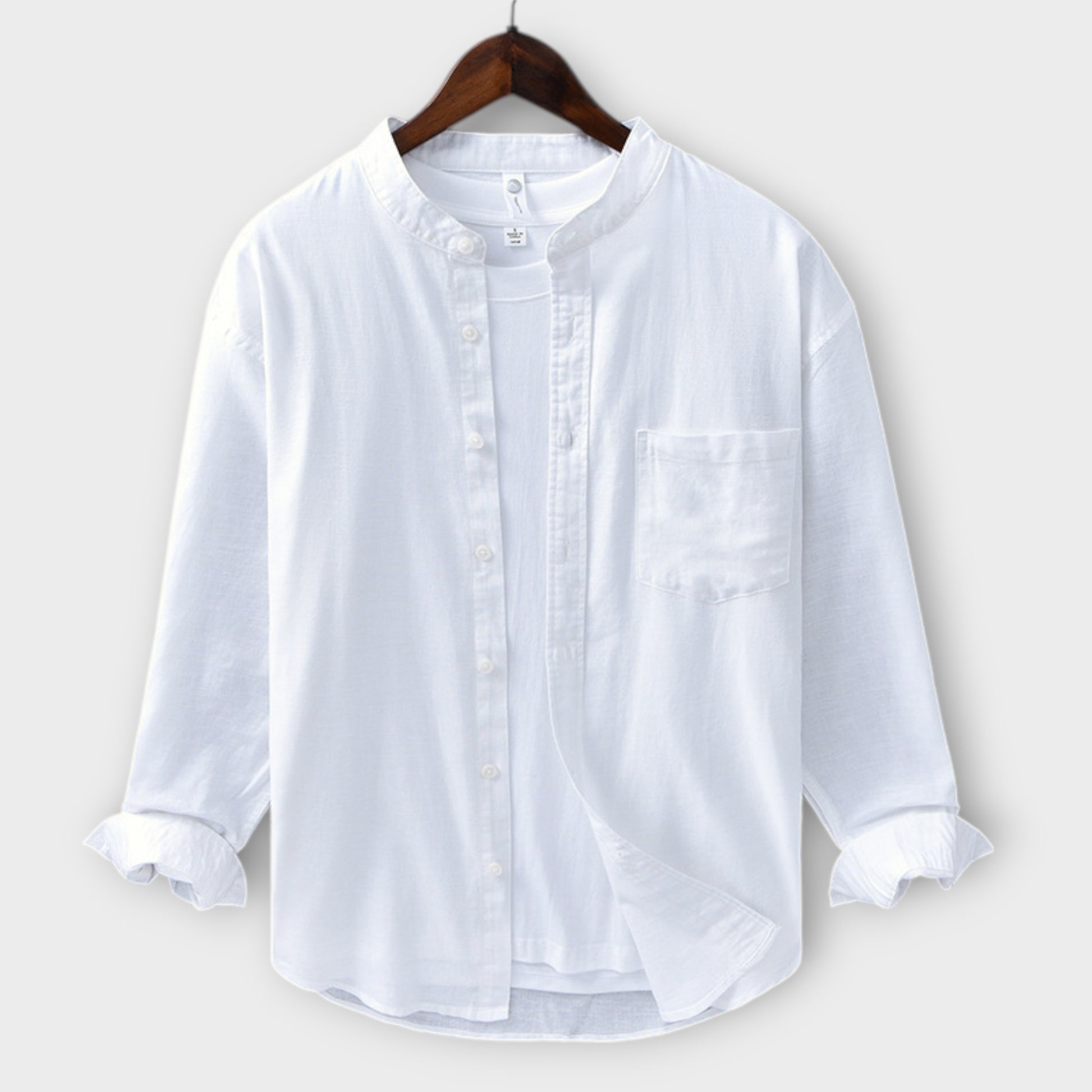 ORO COTTON-LINEN SHIRT