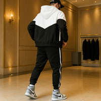 GENOA Dual Tone Tracksuit, fabric texture
