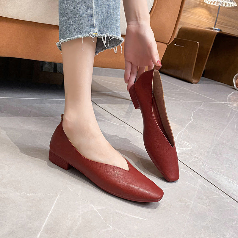 ELORA LEATHE FLATS