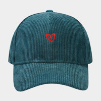 HEARTFELT CORDUROY CAP