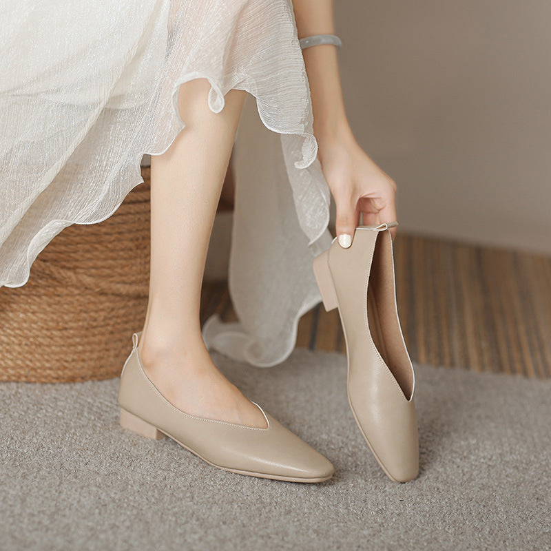 ELORA LEATHE FLATS