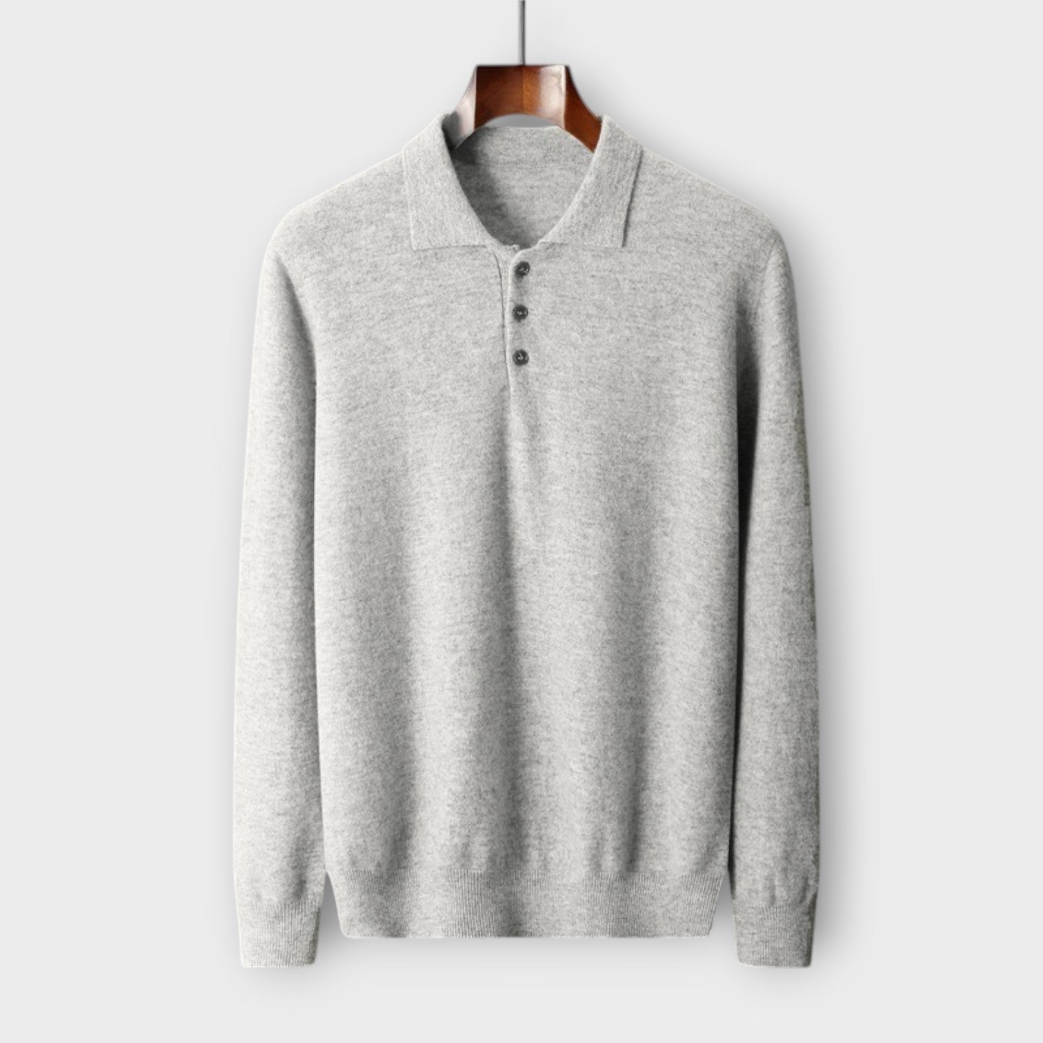 VARELLO WOOL POLO SWEATER