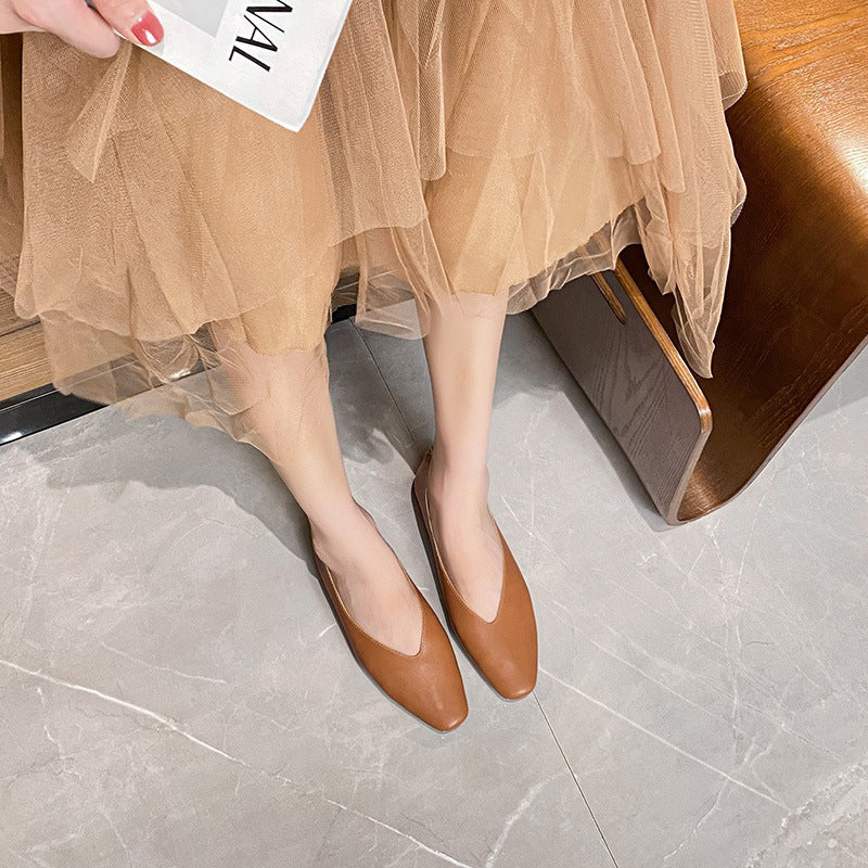 ELORA LEATHE FLATS