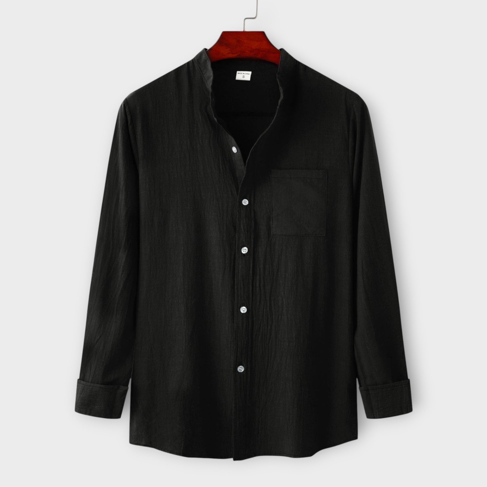 RIDGE COTTON-LINEN SHIRT