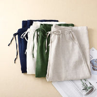 SAVOY COTTON PANTS