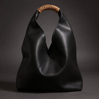 PORTOFINO Top Handle Bag, leather texture detail