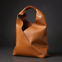 PORTOFINO Top Handle Bag, rattan handle detail
