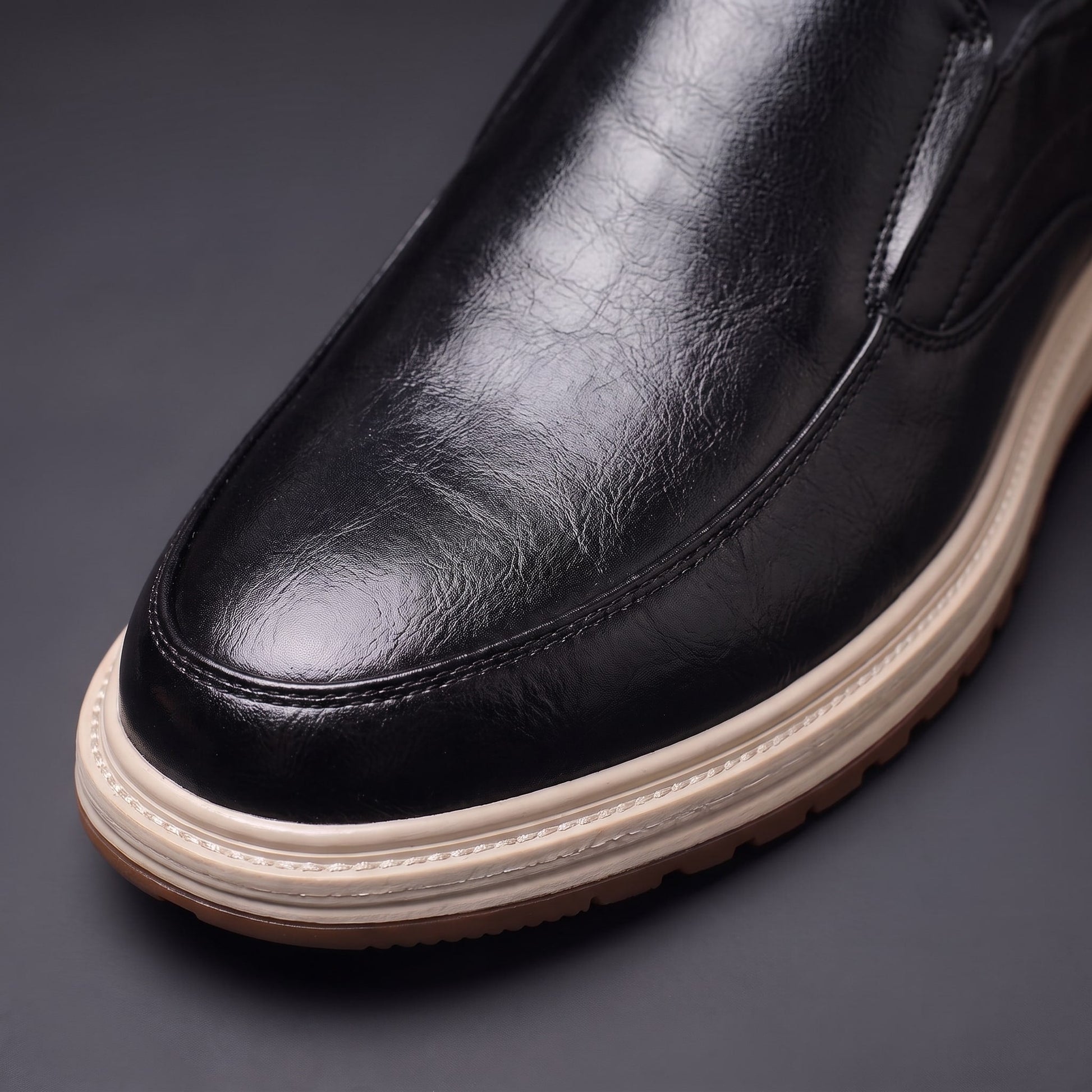 Black MILANO LOAFER, top view