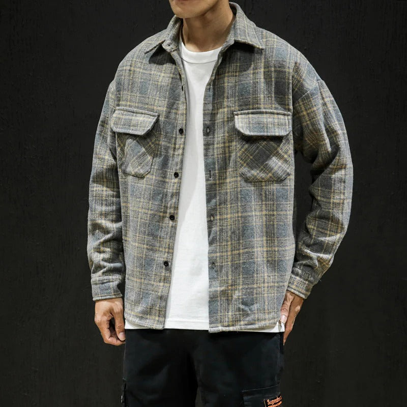 RANGER PLAID COTTON OVERSHIRT
