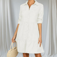 FAWNDRAPE CASUAL SHIRT DRESS