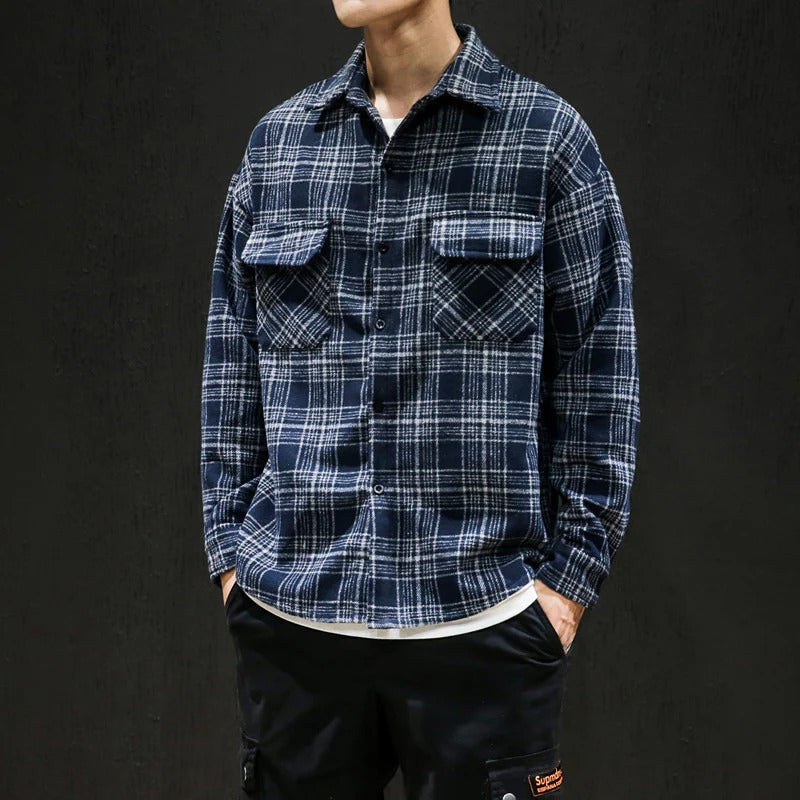RANGER PLAID COTTON OVERSHIRT