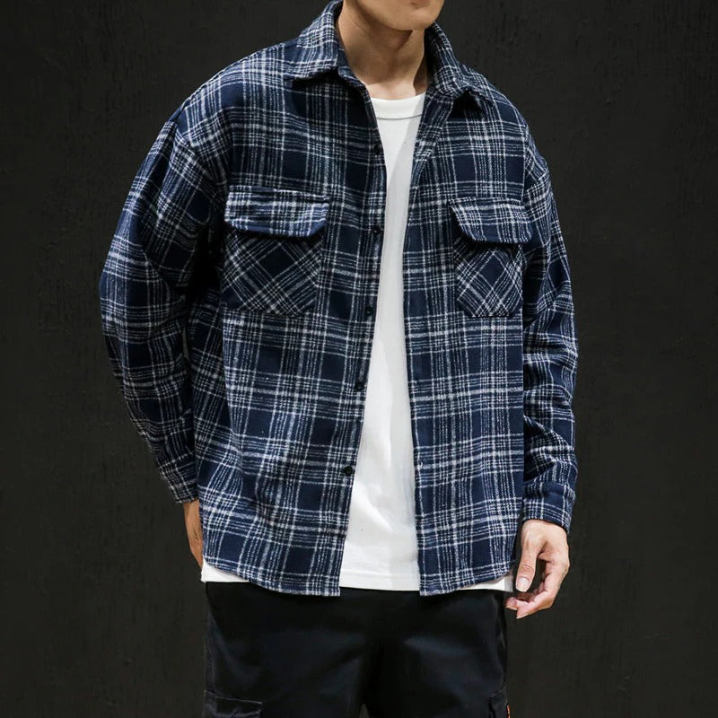 RANGER PLAID COTTON OVERSHIRT