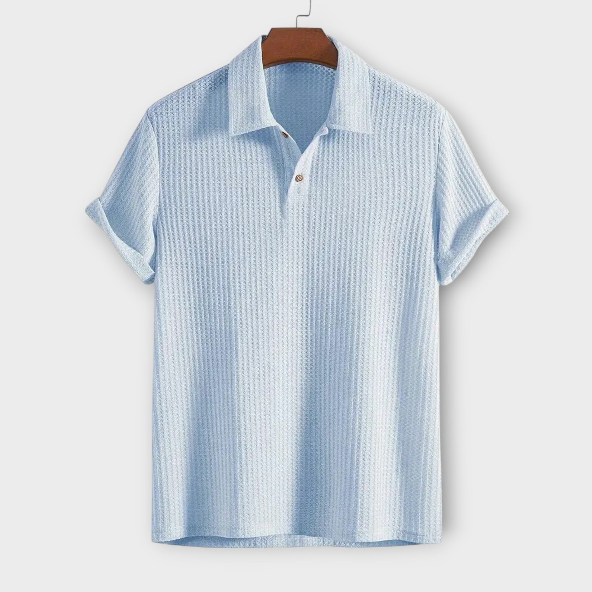 PETER LUXE JACQUARD POLO