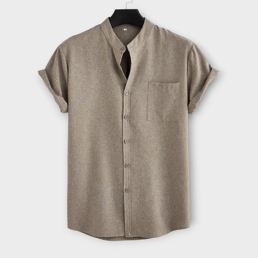 NOAH BREATHABLE COTTON SHIRT