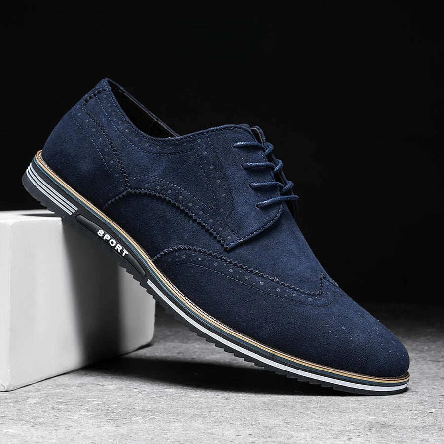 DERBY ULTRA COMFORT SUEDE LEATHER SHOES