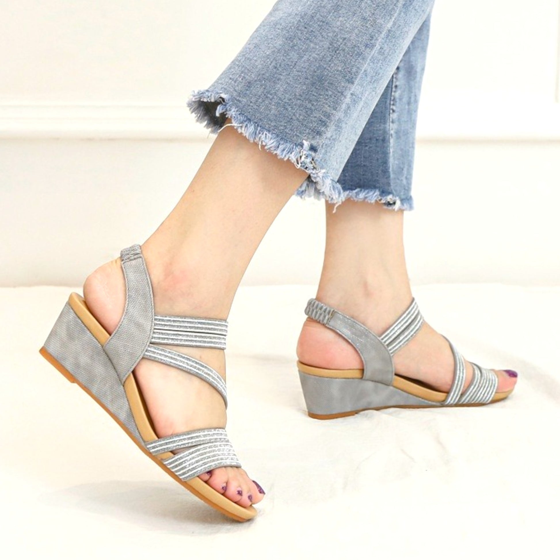 BELLA SOFT-STEP LEATHER SANDAL
