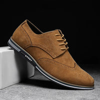 DERBY ULTRA COMFORT SUEDE LEATHER SHOES