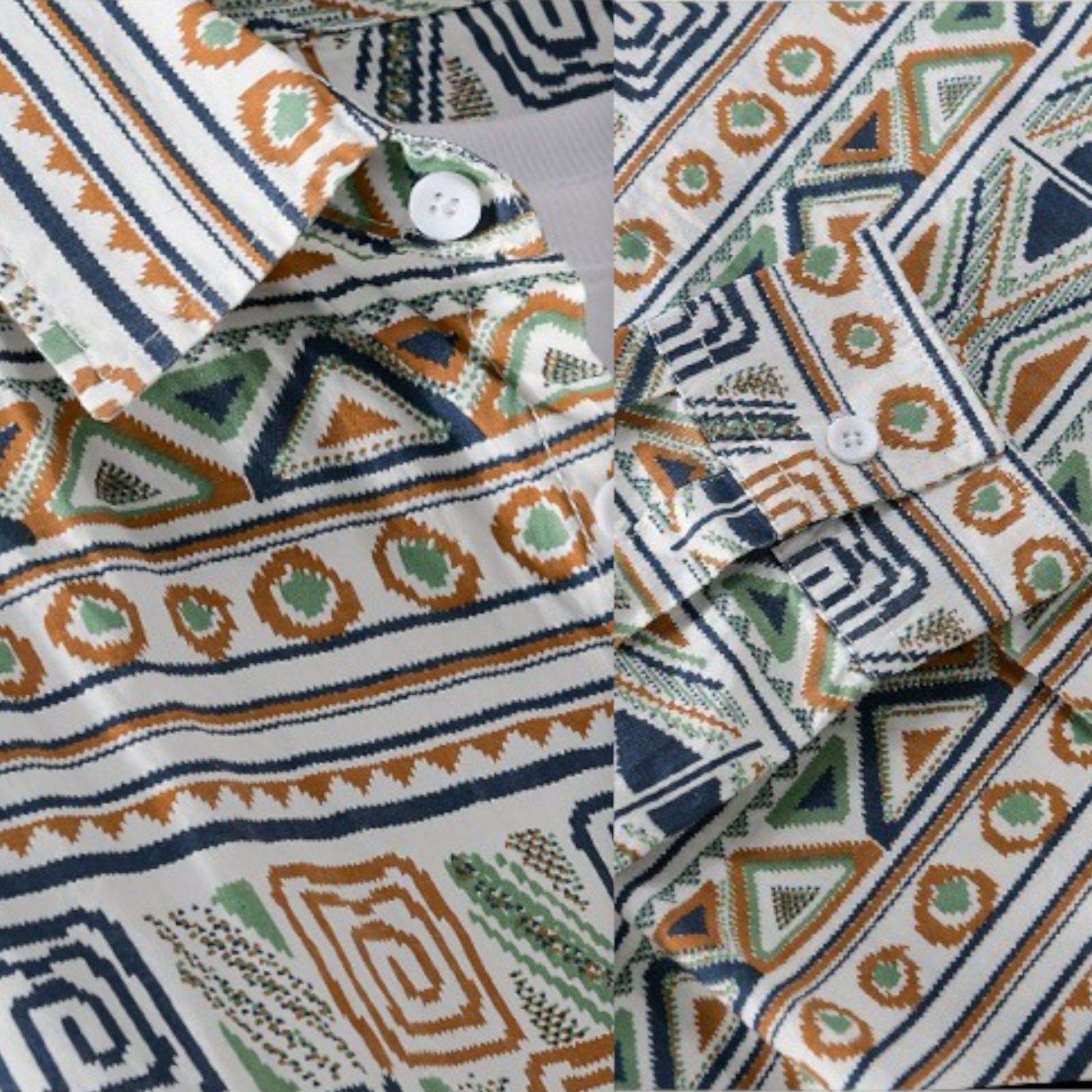 MOSAIC COTTON SHIRT