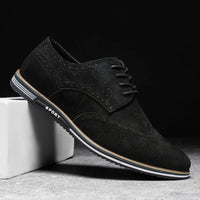 DERBY ULTRA COMFORT SUEDE LEATHER SHOES