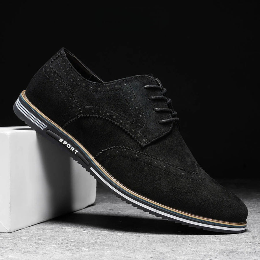 DERBY ULTRA COMFORT SUEDE LEATHER SHOES