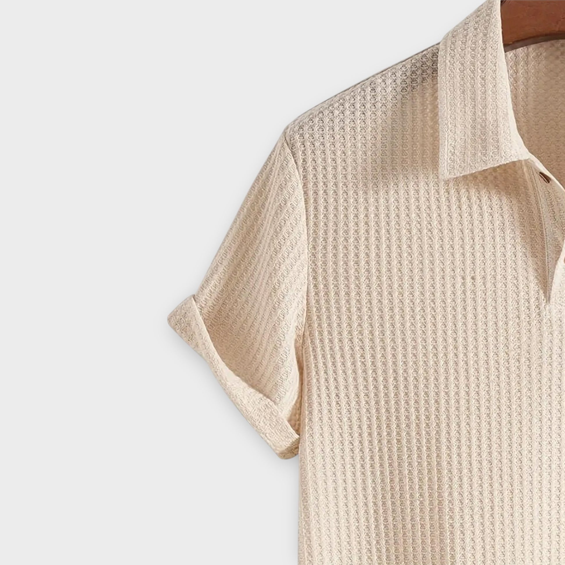 PETER LUXE JACQUARD POLO