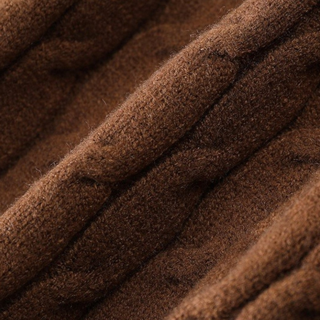 SAMUEL KNIT BUTTON CARDIGAN