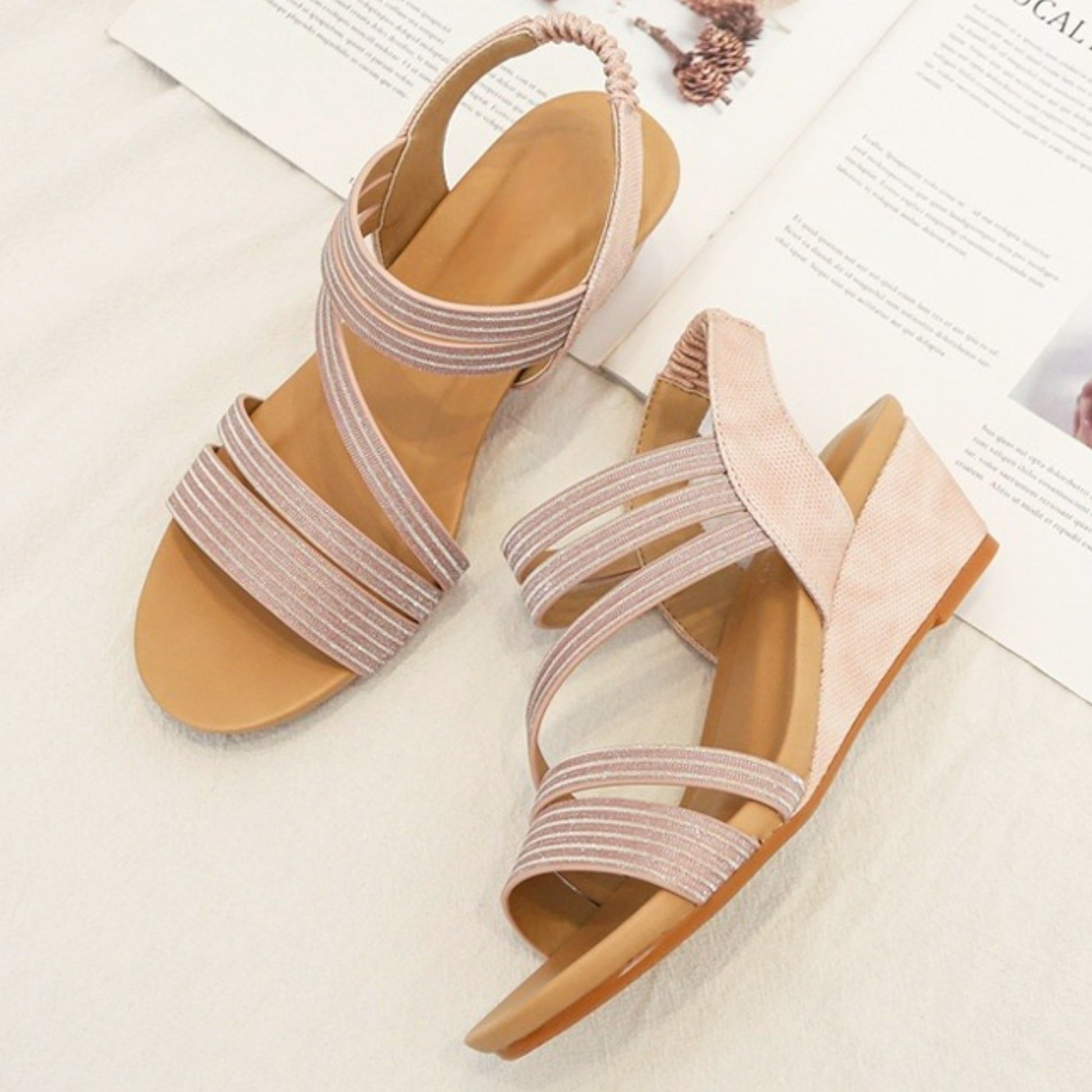 BELLA SOFT-STEP LEATHER SANDAL