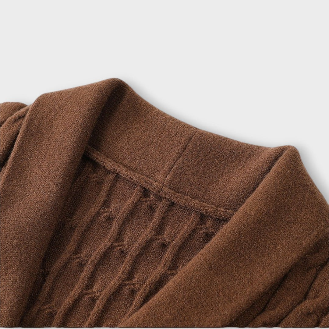 SAMUEL KNIT BUTTON CARDIGAN