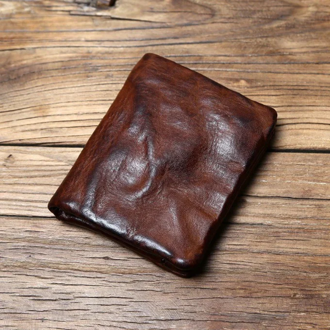 VALEXTRA BIFOLD FULL-GRAIN LEATHER
