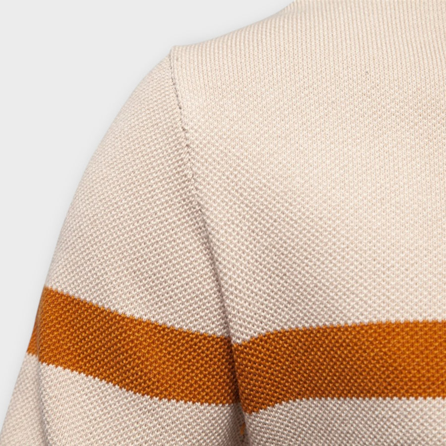 ARMAND QUARTER ZIP SWEATER