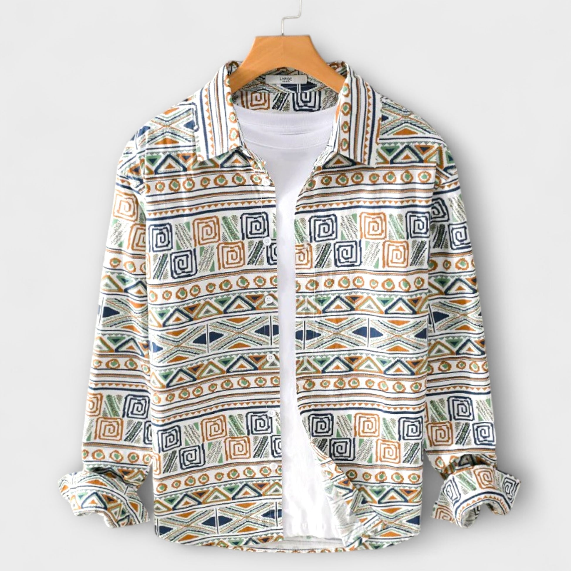 MOSAIC COTTON SHIRT